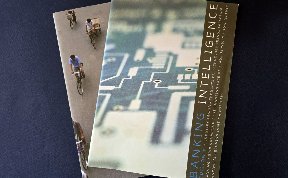 Banking Intelligence Newsletter Cover Design
